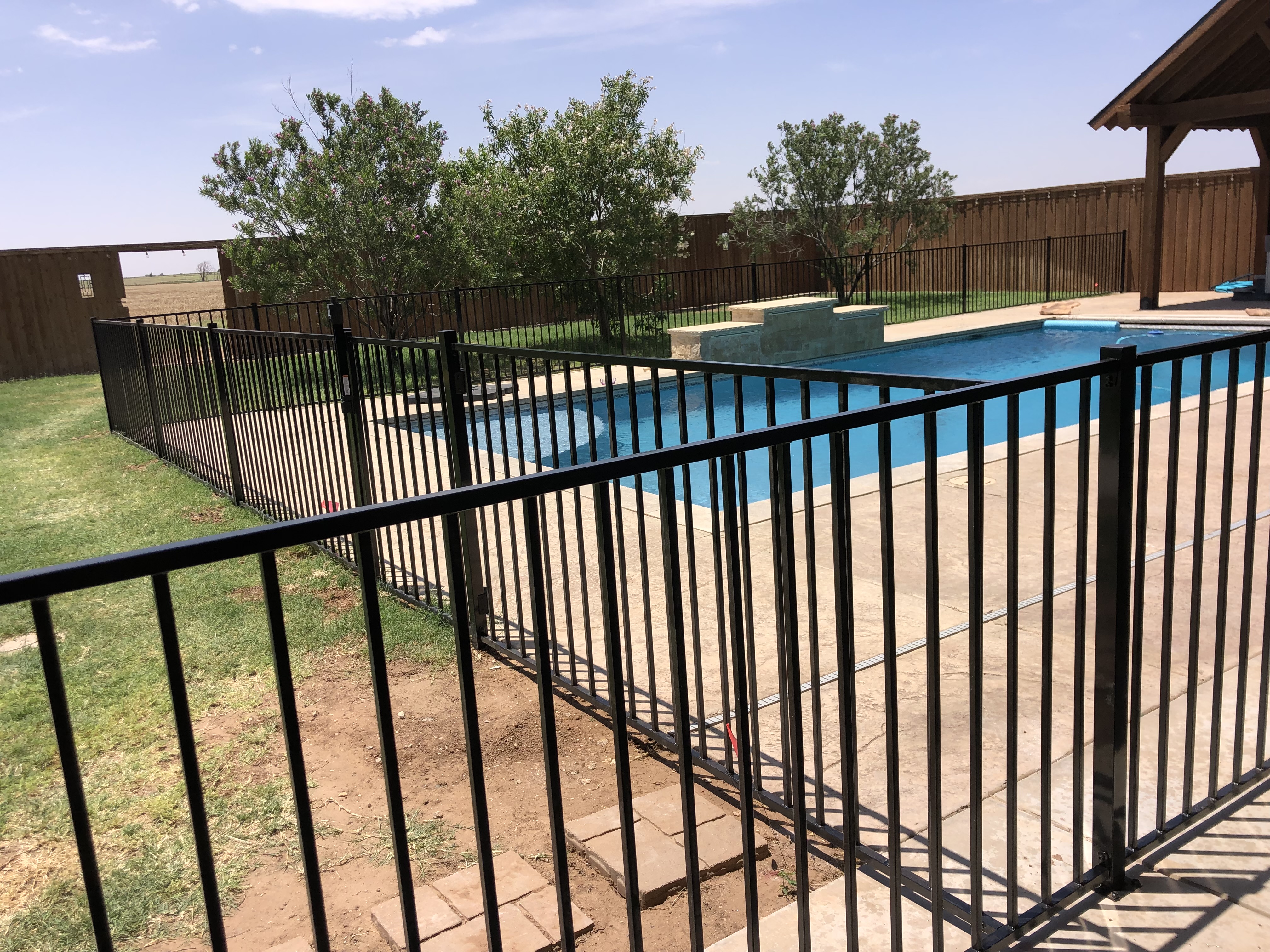 Decorative Fence for Pool