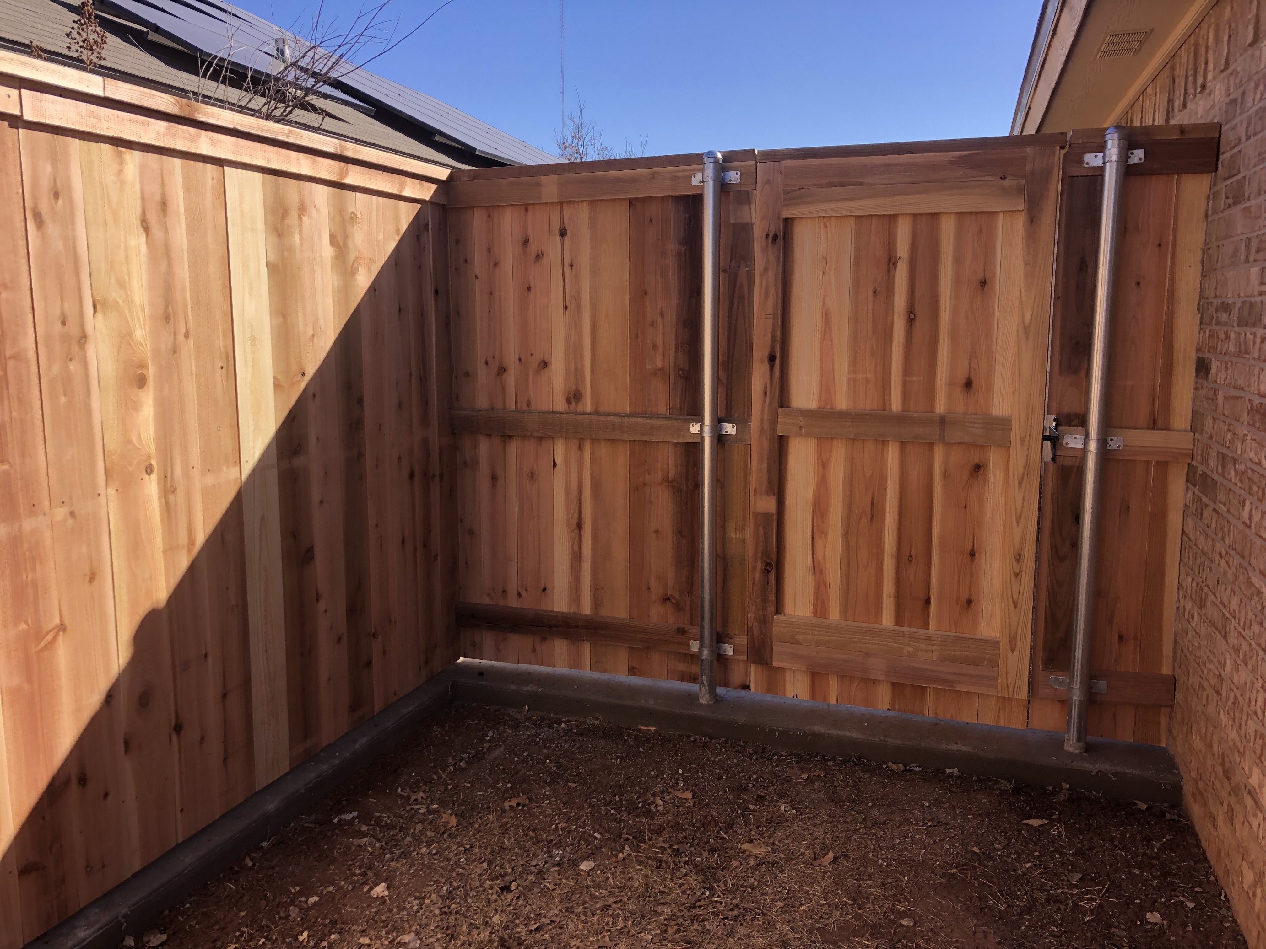 Custom 5-ft wide gate