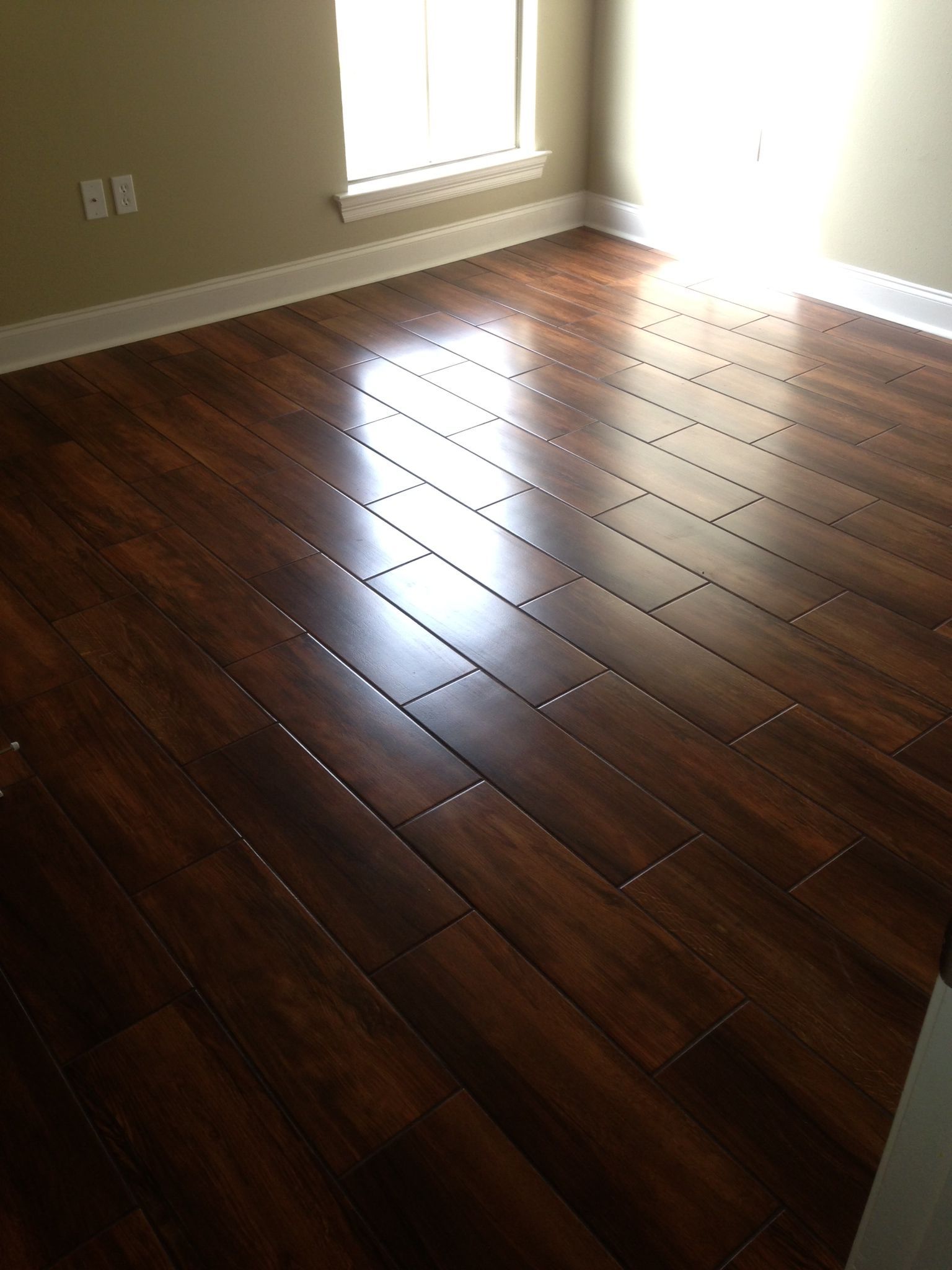 Cherry red flooring